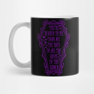 Quoth Morticia Evermore Mug